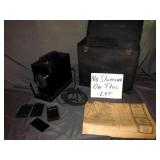 McIntosh Stereopticon Vintage Projector & Slides