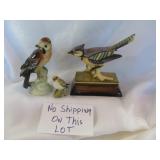 3pc Vintage Porcelain Birds Germany, England,Italy