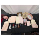 Perfume Bottles, Vanity Items, Hand Towels, Frames