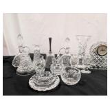 Crystal Table Service, Desk Clock, Bells, Decor