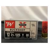 Winchester SuperX 12ga 00 Buck Shot Shells - 15rds