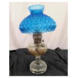 Alladin Nu-Type No.13 Glass Oil Lamp