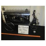 Press Metal Skeleton & Hearse Large Display