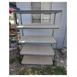 5 Tier Boltless Steel Particle Board Utility Shelf