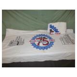 Vintage Exxon Towels & T-Shirts - 1975 Anniversary