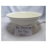 Vintage New Zealand Earthen Ware Dough Mixing Bowl