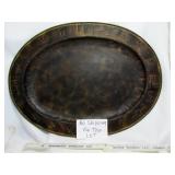 Western Ranch Brands Vintage Oval Serving Tray