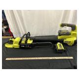 Ryobi 40V Cordless Chain Saw & Leaf Blower