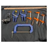 Vise, Bar Clamps, Quick Grips, C-Clamp