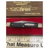 Vintage Schrade CW1 Covered Wagon Comm. Stockman