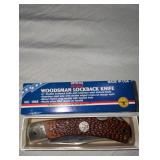 Camillus Official Scout Woodsman Lock Back Knife
