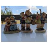 3pc Vintage Germany Goebel Hummel Porcelain Figure