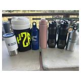 7pc Insulated Tumblers, Water Bottles, Etc. Unused