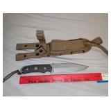 Steve Woods Rock River Hide Fighter Knife - NEW