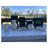 5pc Belleek Ireland Fine Parian China
