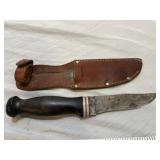 Vintage Western Boulder, Co. 8.5" Skinner & Sheath