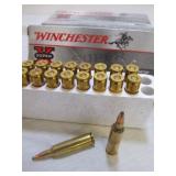3 Boxes Winchester 22-250 Rem 55gr Ammunition