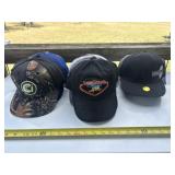 12pc Sports Hats - Baseball Caps / Most Unworn