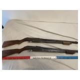 2 Vintage Daisy Mdl 25 Pump Action BB Guns Repair
