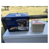 Oster Rice Cooker Steamer / Stainless Fondue Set