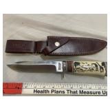 Impact Custom Knives 12" Safari Bowie w/ Sheath