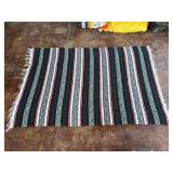 Traditional Style Mexican Falsa Woven Blanket