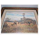 John P Cowan Late Season Doves Signed Print