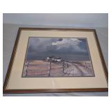 Bill Jaxon The House That Wheat Built Signed Print