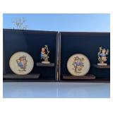 1976 - 77 Hummel Figures & Plates w/ Display Boxes