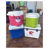 4pc Compact Coolers - Engel, Igloo Ice Cube, Etc