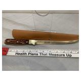 Schrade Uncle Henry 167UH 12" Filet Knife & Sheath