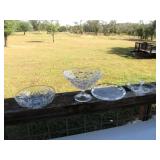 4pc Vintage Glass Westmoreland Compote Bowl, Etc