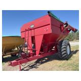 A&L 47 Grain Cart, PTO drive, 23.1x26 tires (90% tread), rollover tarp