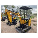 2026 CFG H12R Mini Excavator 420cc Gas Engine with EPA, 14IN Bucket, 4FT Long Tracks, 36.5IN Wide Base, 6IN Wide Tracks, Hydraulic Boom & Bucket Controls. H12R2026A30127007