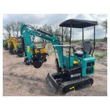 2026 CFG MH12RX Mini Excavator RATO ,13.5HP,8.6KW,with pilot system, Gasoline  Engine with EPA ,BKT MH12RX20260124K19