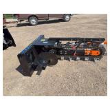2026, Mower King, Skid Steer Trencher, Model: ECSSCT72, Quick Attach 48IN Trenching Depth 20-40gpm Operating Pressure 890lbs，working width 74 in，, Serial #: ECSSCT7226020401E