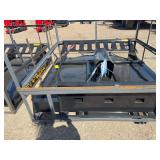 2026, MOWER KING, Skid Steer Brush Cutter, Model: SSRC, working width 77 in Direct Drive Hydraulic Motor Quick Attach 790lbs. NOTE: GEAR BOX NEEDS OIL BEFORE USING, Serial #: SSRC26020401E