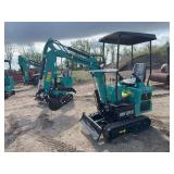 2026 CFG MH12RX Mini Excavator RATO ,13.5HP,8.6KW,with pilot system, Gasoline  Engine with EPA ,BKT MH12RX20260124K20