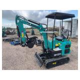 2026 CFG MH12RX Mini Excavator RATO ,13.5HP,8.6KW,with pilot system, Gasoline  Engine with EPA ,BKT MH12RX20260124K18