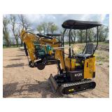 2026 CFG H12R Mini Excavator 420cc Gas Engine with EPA, 14IN Bucket, 4FT Long Tracks, 36.5IN Wide Base, 6IN Wide Tracks, Hydraulic Boom & Bucket Controls. H12R2026A30127003