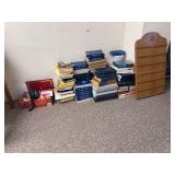 Assorted Books and Church Attendance Board (includes letters and numbers)