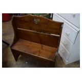 Childs / Doll Wooden Bench