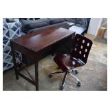 Office Desk w/ Chair (Drawer Needs Repair)