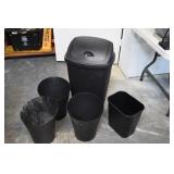 5 Trashcans