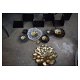 Wall Hangings w/ Hanging Corner Shelf