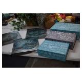 3 Wall Hangings & Deco. Boxes