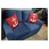 Loveseat w/ Pillows