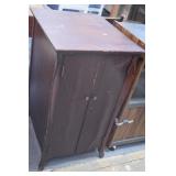 Record Cabinet (smoke damage)