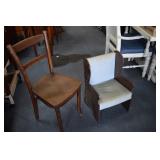 2 Chairs (smoke damage)