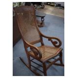 Cane Rocker (smoke damage)